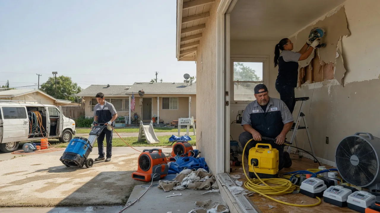 Water Damage Restoration in Hercules, CA near me